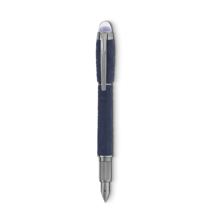 Stylo plume StarWalker SpaceBlue en résine (F)