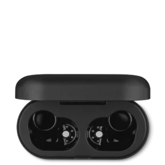 Étui de recharge noir pour casque intra-auriculaire Montblanc MTB 03