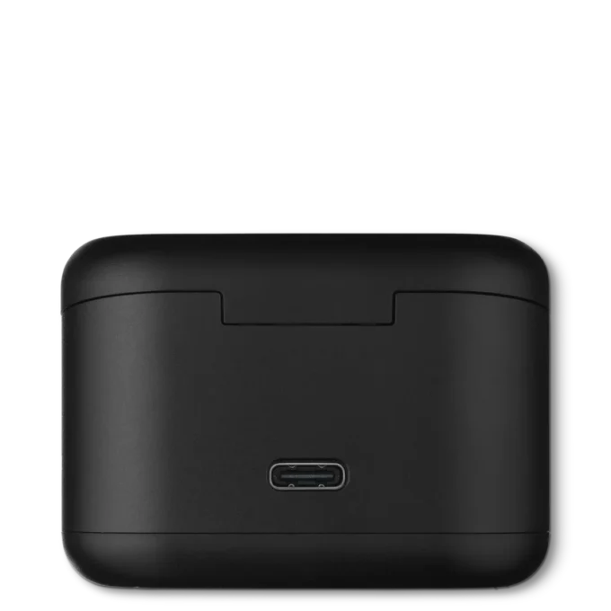 Étui de recharge noir pour casque intra-auriculaire Montblanc MTB 03